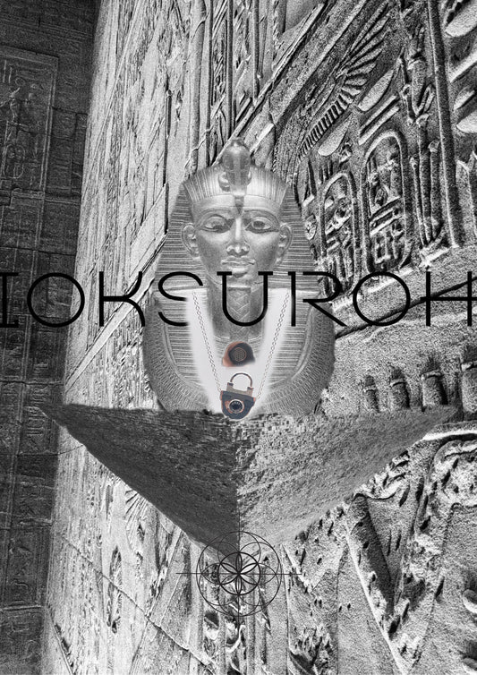 FLOWER OF LIFE8 |GOLDEN NECKLACE ARTPIECE 2019